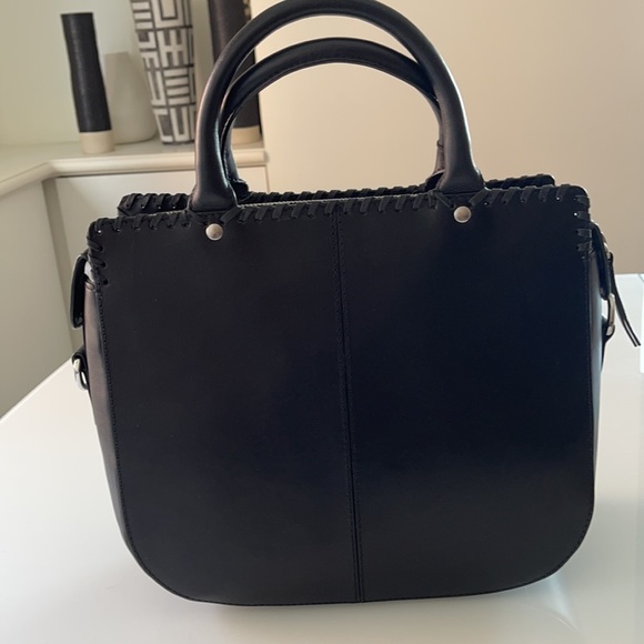 NWT Nanette Lepore Highland Park embossed Satchel - Picture 7 of 14